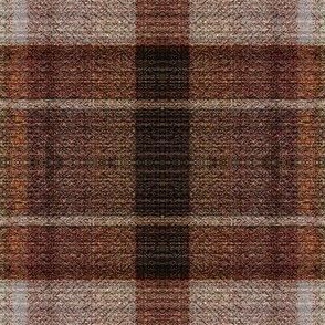 Brown Ribboned Plaid