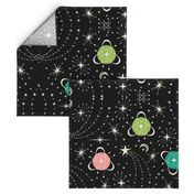 Retro Star Field Fat Quarter