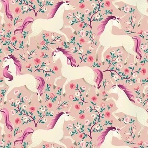 Floral Unicorn 