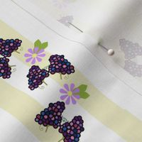 Grape Butterfly Chintz