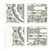 Cottage Garden Tea Towel Linen