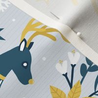 Winter Forest Tea Towel