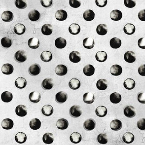 Black gray grunge dot