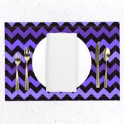 Halloween chevron purple black