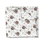 Granny's Garden Chintz - white, large 