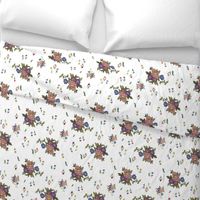 Granny's Garden Chintz - white, large 