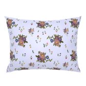 Granny's Garden Chintz - Cornflower Blue, large