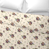 Granny's Garden Chintz - Peach Beige, large