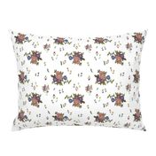 Granny's Garden Chintz - White, medium