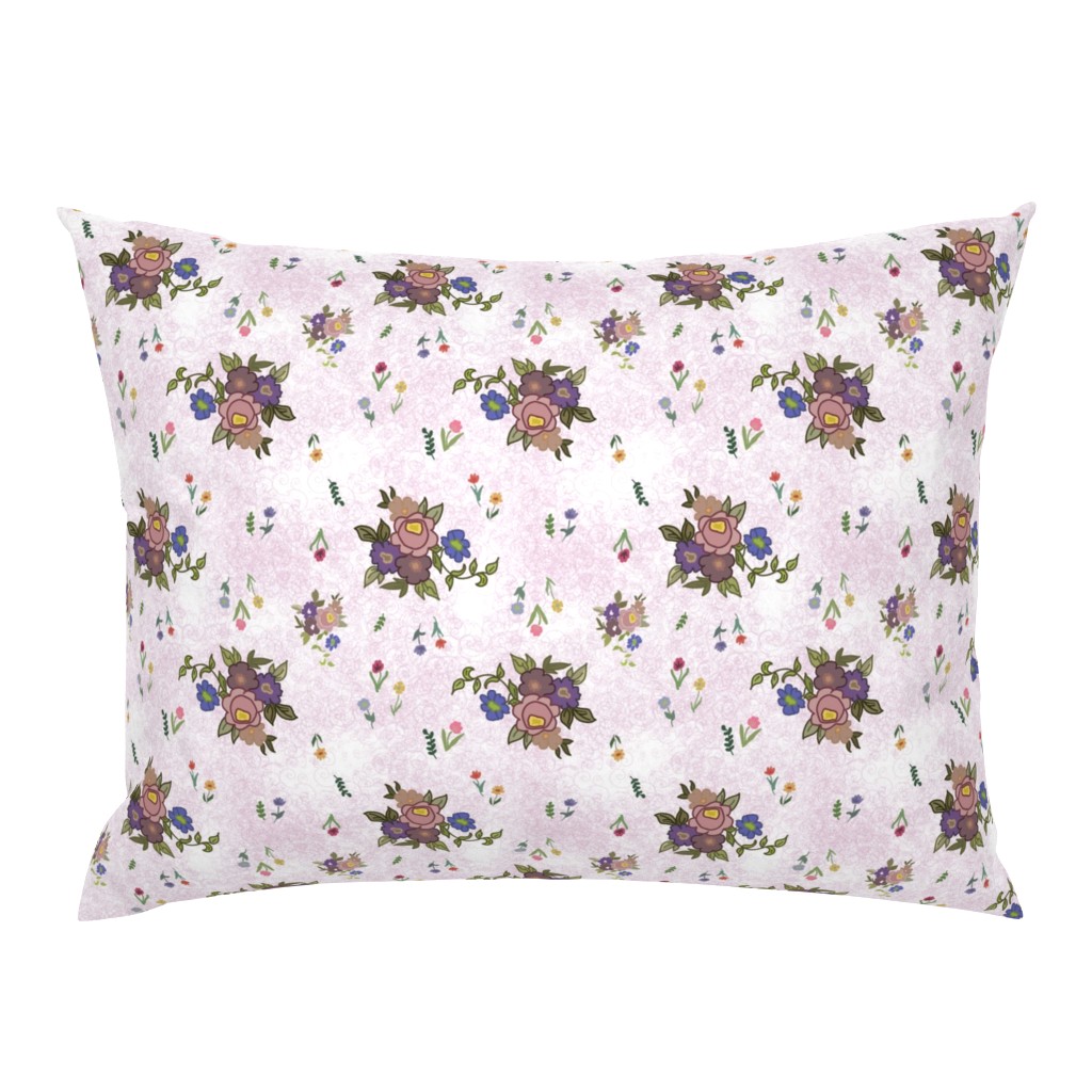 Grandma's Modern Chintz - pink, medium 