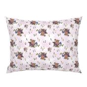 Grandma's Modern Chintz - pink, medium 