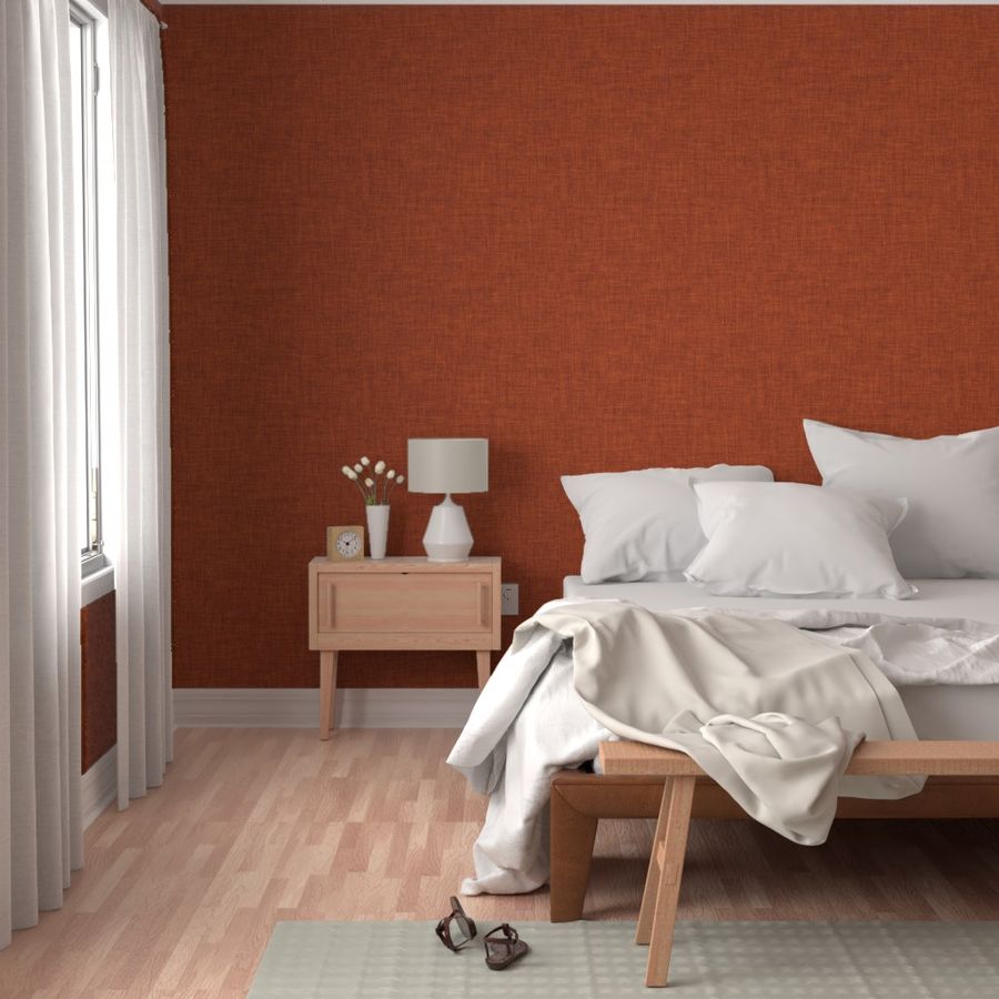 rust linen