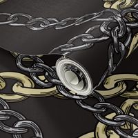 80s Baroque Chain Print