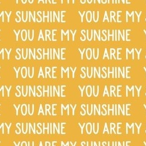 You are my sunshine - yellow - LAD19