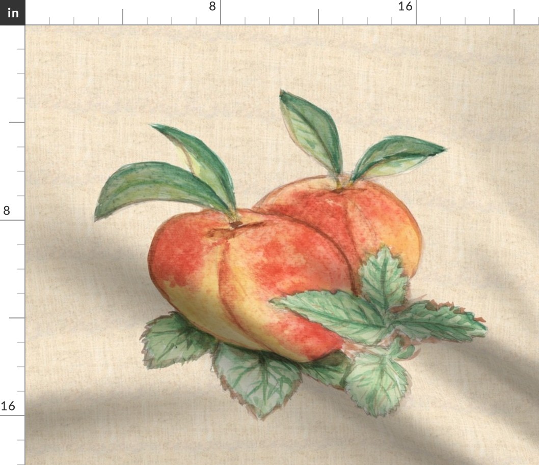 Peach and Mint for Pillow
