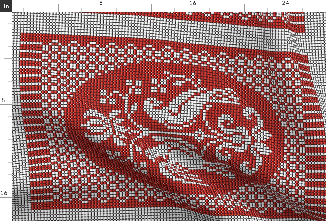 Vintage beaded doves red board Wall Hanging
