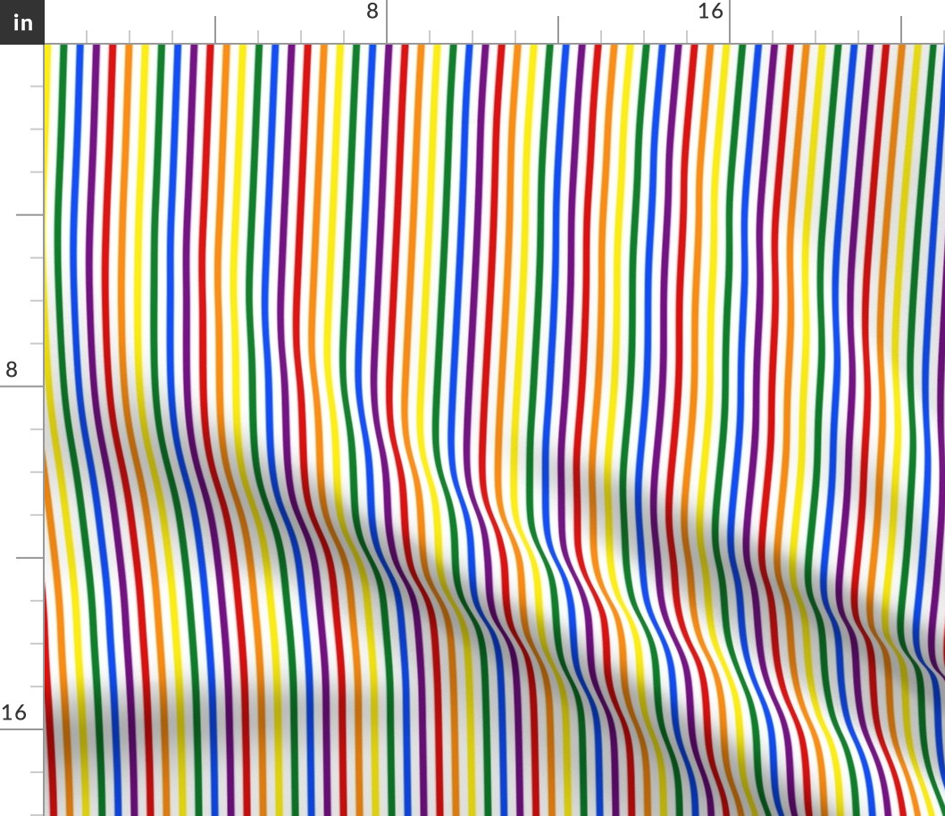 Rainbow Pride Lines