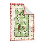 Strawberry Patch Tea Towel