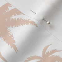 Palm Tree - White and Cream