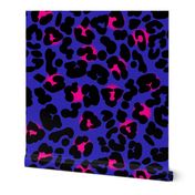 Neon purple leopard 