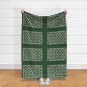 American Coverlet in Green