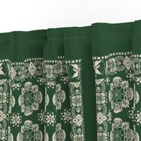 American Coverlet in Green