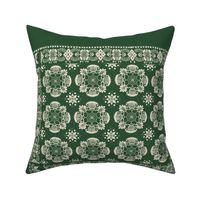 American Coverlet in Green