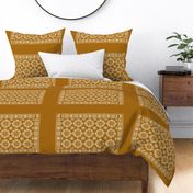 American Coverlet in Pumpkin Gold