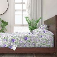 Feminist Pioneers Toile Purple & Green