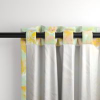 Marble Mist Yellow Green Pink Large Scale