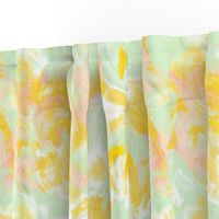 Marble Mist Yellow Green Pink Large Scale