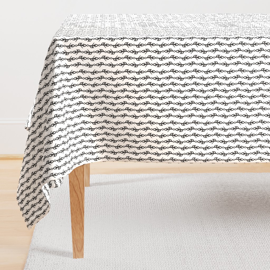 small - pattern study three on white