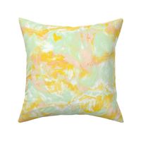 Marble mist green yellow pink medium scale