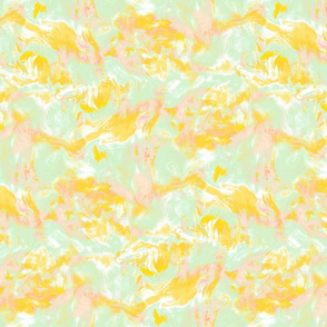 marble mist yellow green pink small scale