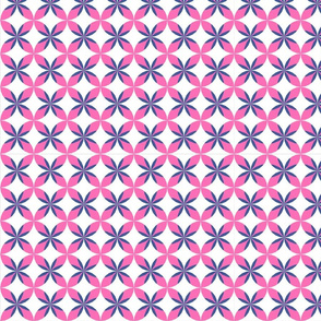 pattern pink blue floral