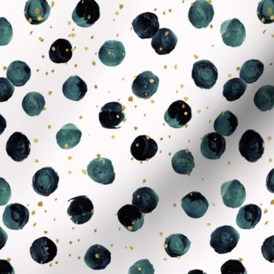 Lagoon dots gold sprinkles