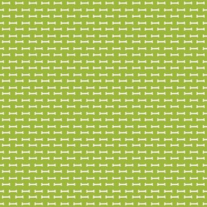 TINY - lime green dog bone fabric dogs pet dog design coordinating fabric