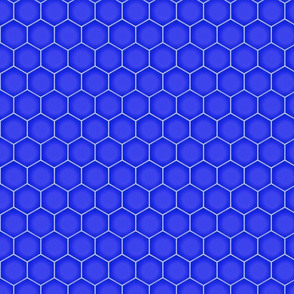 Hexagons - Purple (Large Scale)