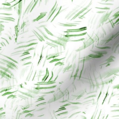 Khaki brush strokes • watercolor abstract green 