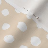 painted dots - nursery dots - sfx1006 pearl - dots fabric, painted dots, dots wallpaper, painted dots wallpaper - baby, nursery