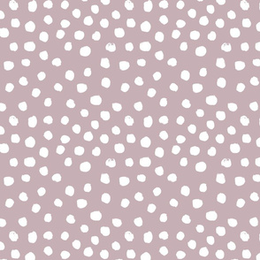 painted dots - nursery dots - sfx1905 lilac - dots fabric, painted dots, dots wallpaper, painted dots wallpaper - baby, nursery