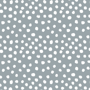 painted dots - nursery dots - sfx4305 quarry - dots fabric, painted dots, dots wallpaper, painted dots wallpaper - baby, nursery