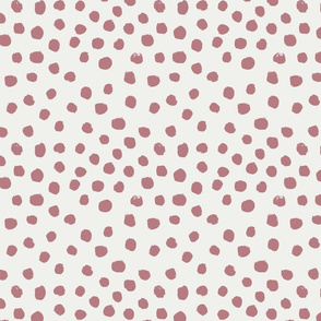 painted dots - nursery dots - sfx1718 clover - dots fabric, painted dots, dots wallpaper, painted dots wallpaper - baby, nursery