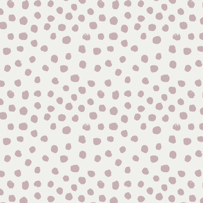 painted dots - nursery dots - sfx1905 lilac - dots fabric, painted dots, dots wallpaper, painted dots wallpaper - baby, nursery