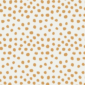 painted dots - nursery dots - sfx1144 oak leaf - dots fabric, painted dots, dots wallpaper, painted dots wallpaper - baby, nursery
