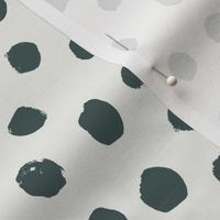 painted dots - nursery dots - sfx5914 spruce - dots fabric, painted dots, dots wallpaper, painted dots wallpaper - baby, nursery