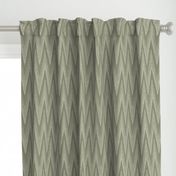 Boho Geo Zig Zag Sage Green