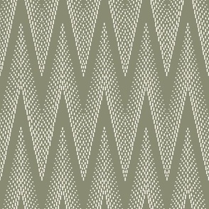 Spoonflower Decor and | Fabric, Chevron Home Sage Wallpaper Green