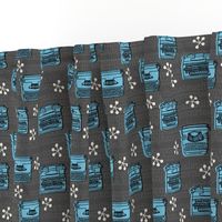 Typewriter fabric // vintage retro typewriter fabric by andrea lauren