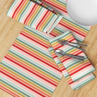 CHristmas Rainbow Stripes B